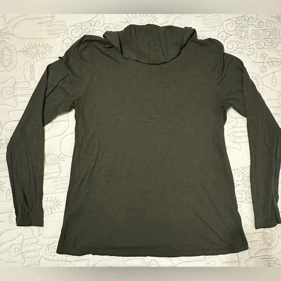 NWT Anthropologie T.La Large Cowl Neck Olive - Picture 2 of 7